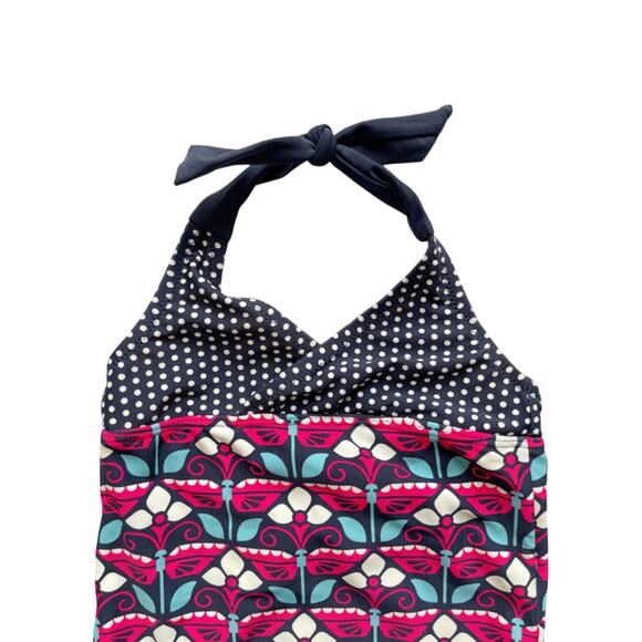 Tea Collection Halter Swimsuit Size 3 - Picture 2 of 4